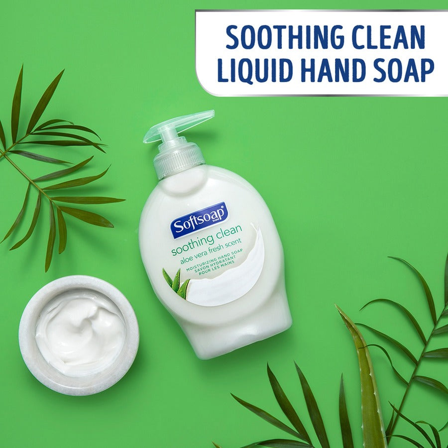 Softsoap Soothing Liquid Hand Soap Pump
