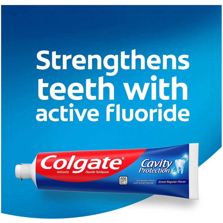 Colgate Great Regular Flavor Toothpaste - 240 / Carton - White