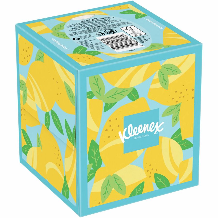 kleenex-soothing-lotion-tissues-3-ply-white-moisturizing-soft-for-face-home-office-business-skin-60-per-box-27-carton_kcc54271ct - 7