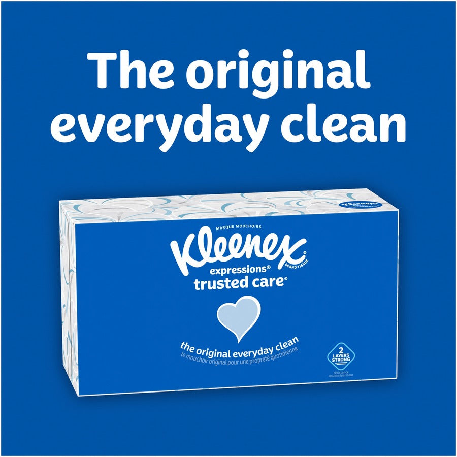 kleenex-trusted-care-tissues-2-ply-840-x-850-white-soft-absorbent-thick-strong-for-face-home-160-per-box-12-carton_kcc54303ct - 7
