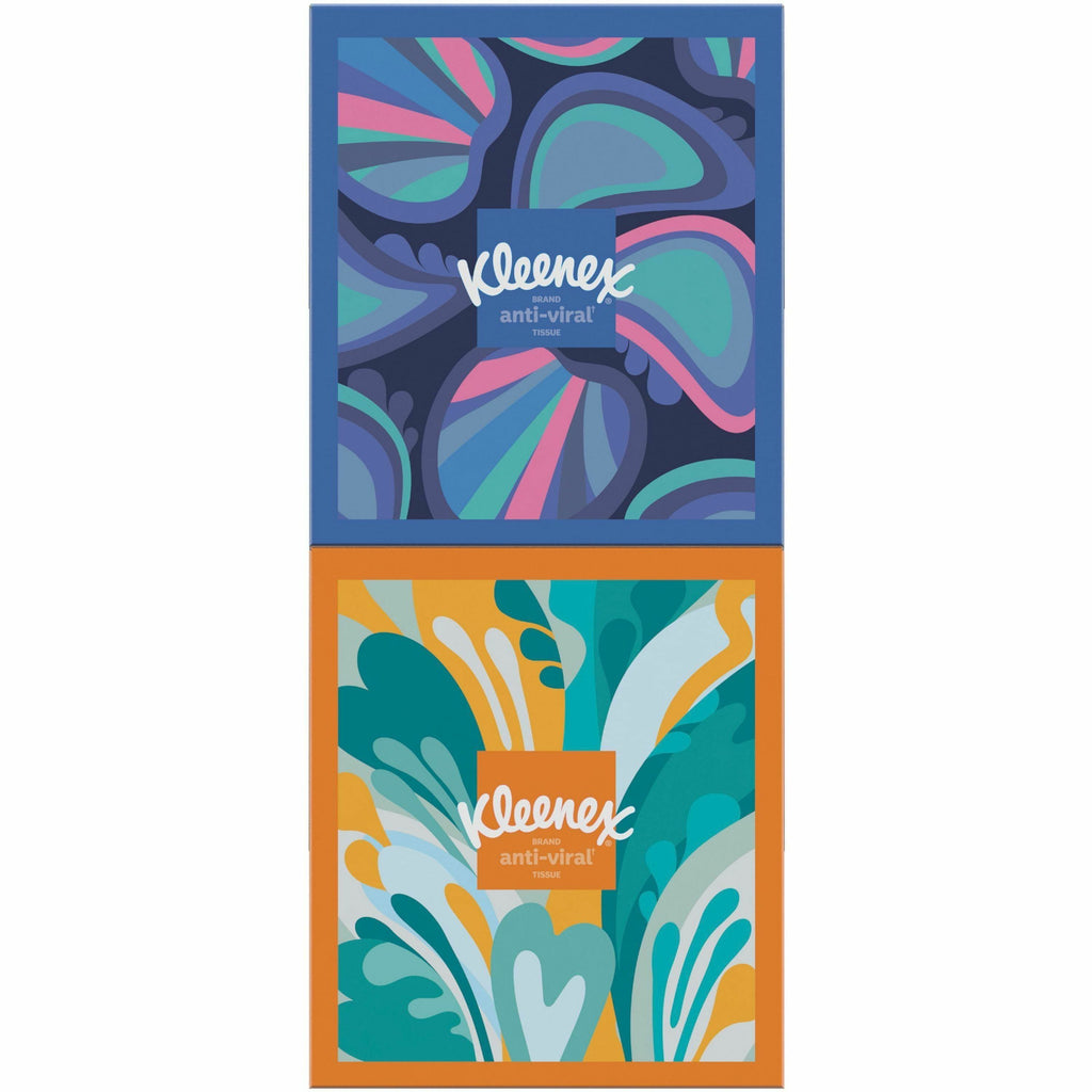 kleenex-anti-viral-facial-tissue-3-ply-white-anti-viral-soft-for-face-business-commercial-55-per-box-12-carton_kcc54506ct - 3