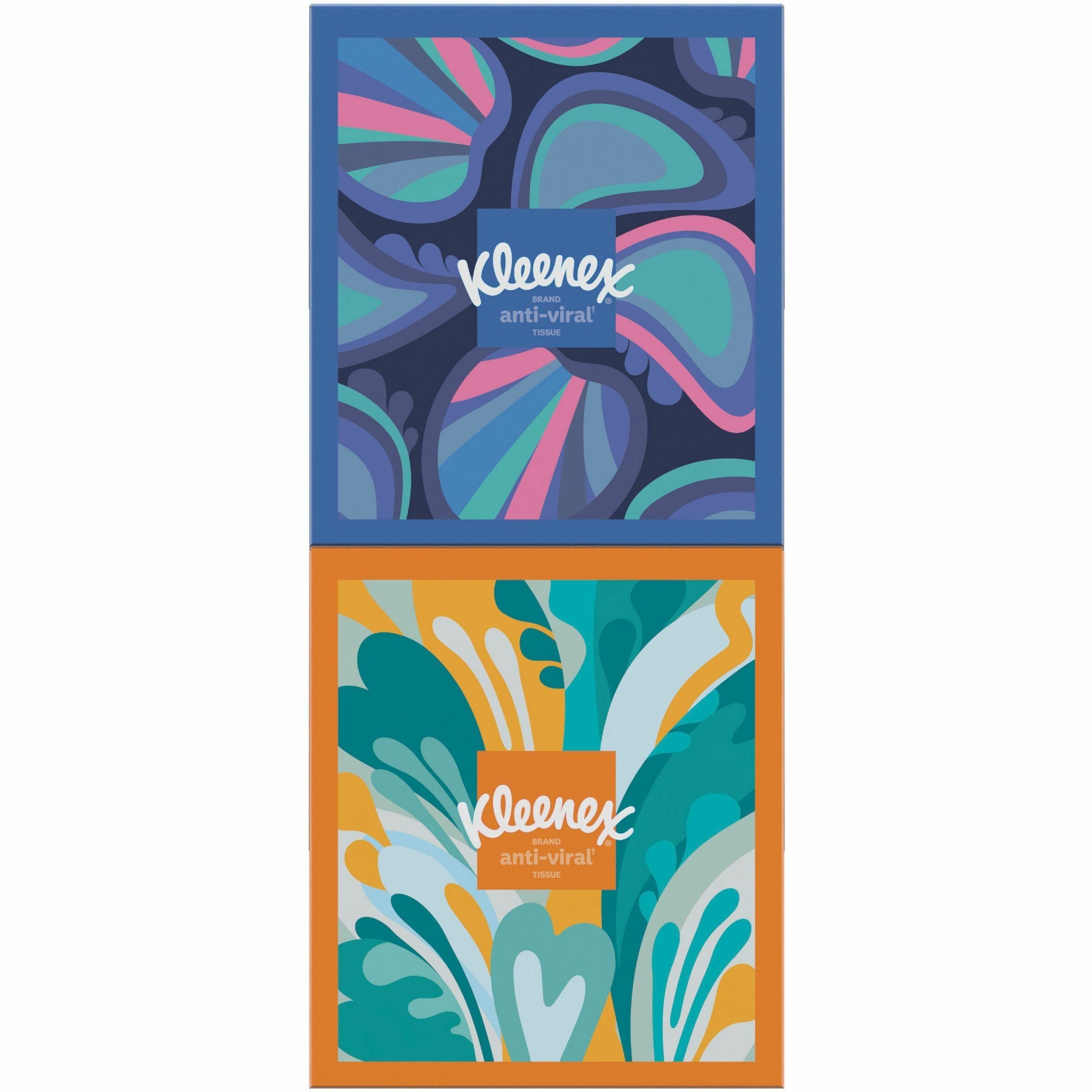 kleenex-anti-viral-facial-tissue-3-ply-white-anti-viral-soft-for-face-business-commercial-55-per-box-12-carton_kcc54506ct - 3