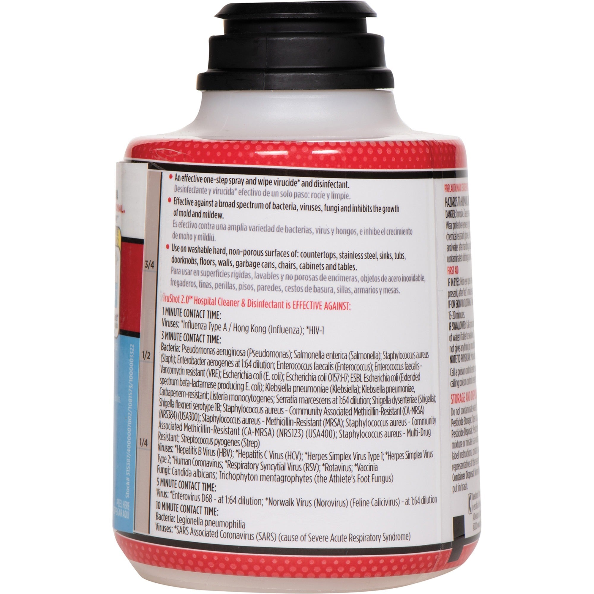 trushot-20-hospital-disinfectant-concentrate-10-fl-oz-03-quartcartridge-4-carton-fragrance-free-red_sjn315387 - 4