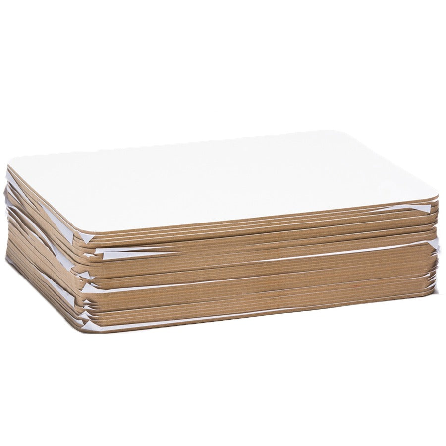 CLI Lapboard Classpack - 12" (1 ft) Width x 9" (0.8 ft) Height - White Masonite Surface - Lap - 30 / Set