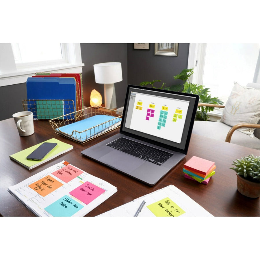 Original Cubes, 3" x 3", Assorted Bright Colors, 400 Sheets/Cube