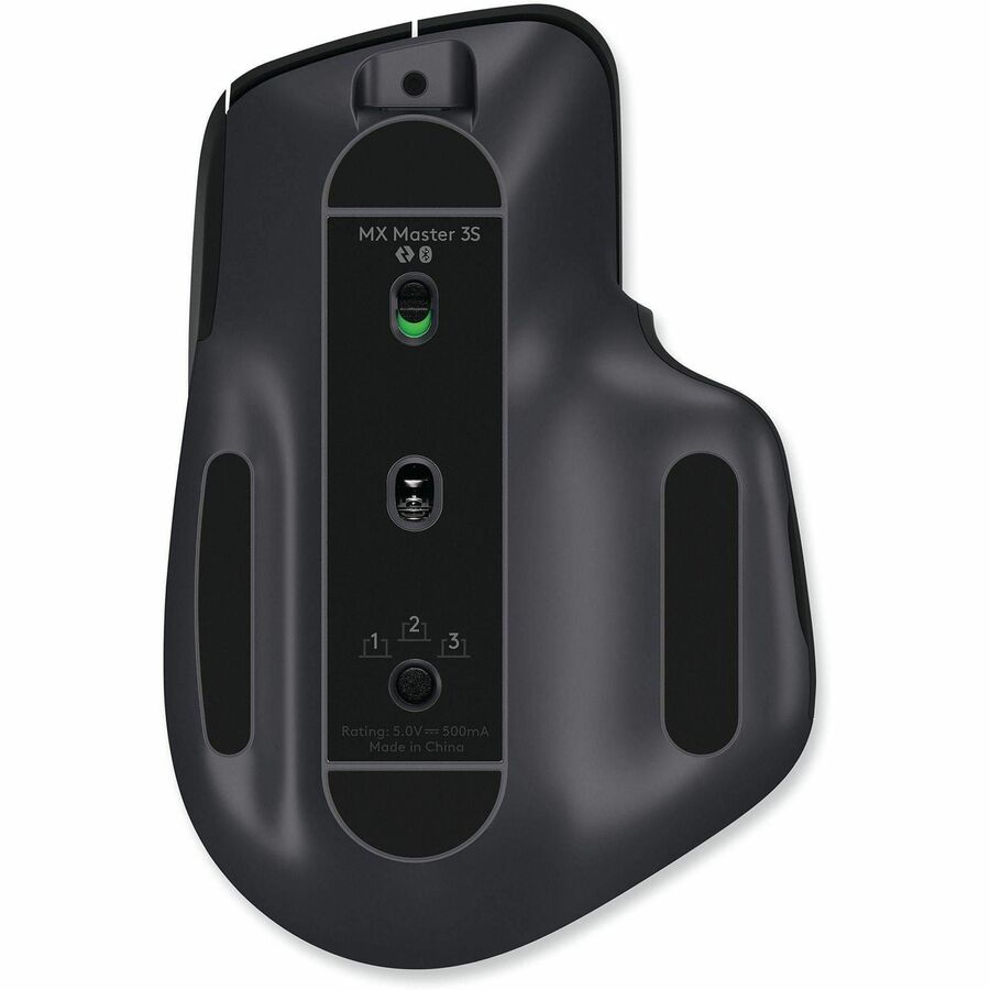 MX Master 3S Performance Wireless Mouse, 2.4 GHz Frequency/32 ft Wireless Range, Right Hand Use, Black