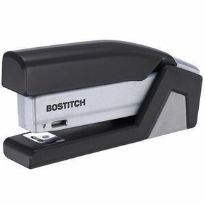 InJoy One-Finger 3-in-1 Eco-Friendly Compact Stapler, 20-Sheet Capacity, Black