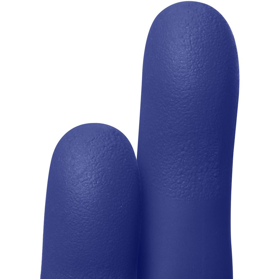 KIMTECH Vista Nitrile Exam Gloves - X-Small Size - For Right/Left Hand - Nitrile - Blue - Recyclable, Textured Fingertip, Powdered, Non-sterile - For Laboratory Application - 200 / Box - 4.7 mil Thickness - 9.50" Glove Length