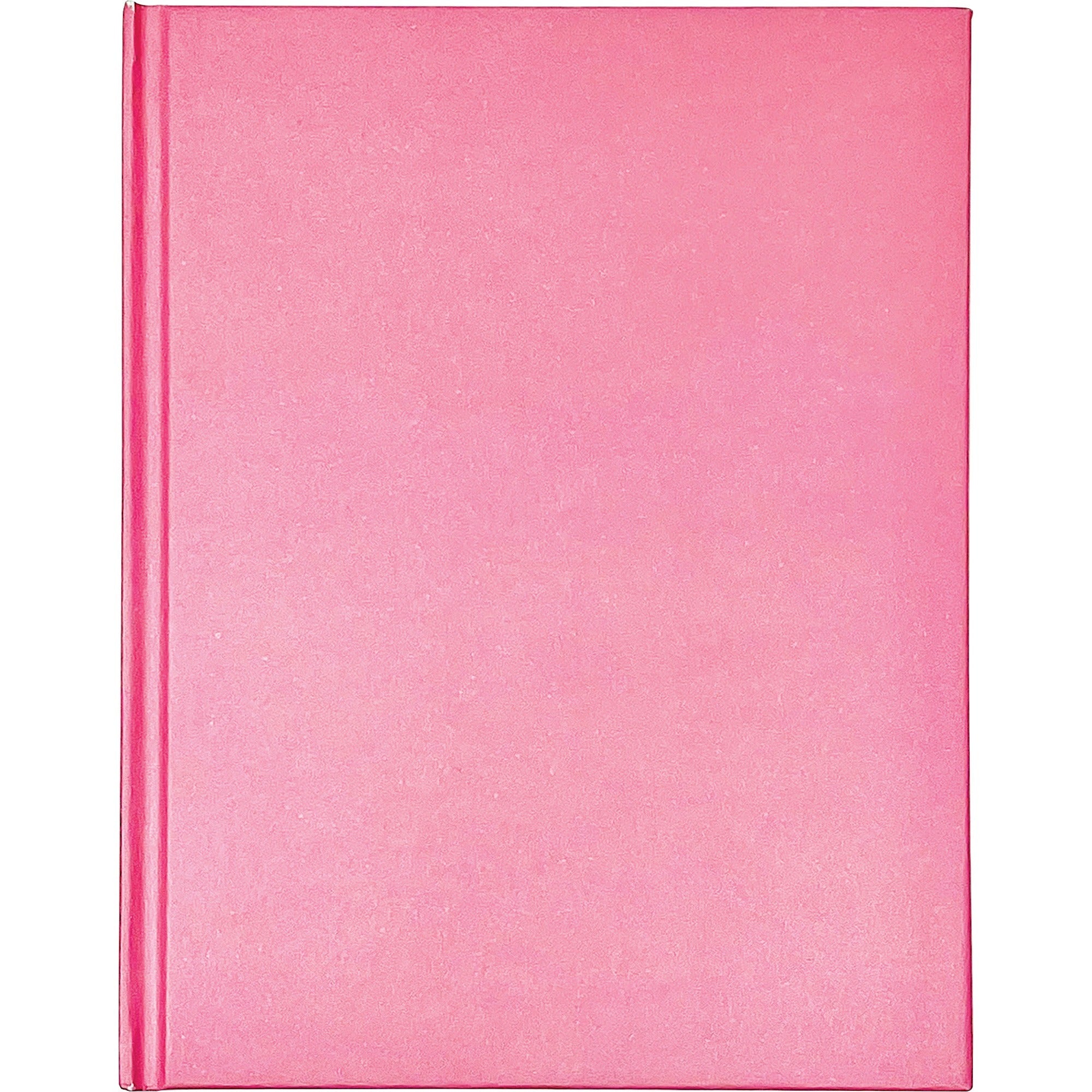 ashley-hardcover-blank-book-28-pages-6-x-8-pink-cover-hard-cover-durable-1-each_ash10713 - 2