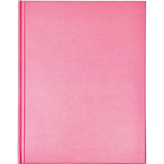 ashley-hardcover-blank-book-28-pages-6-x-8-pink-cover-hard-cover-durable-1-each_ash10713 - 2