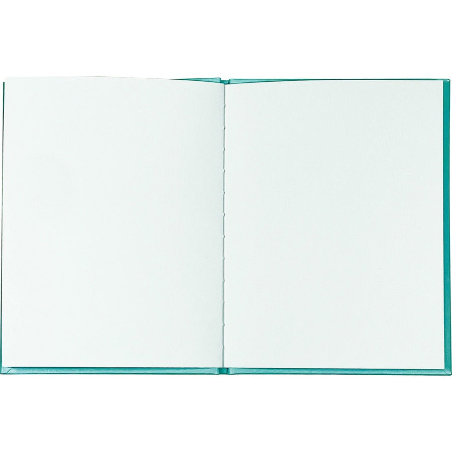 ashley-hardcover-blank-book-28-pages-6-x-8-blue-cover-hard-cover-durable-1-each_ash10714 - 4