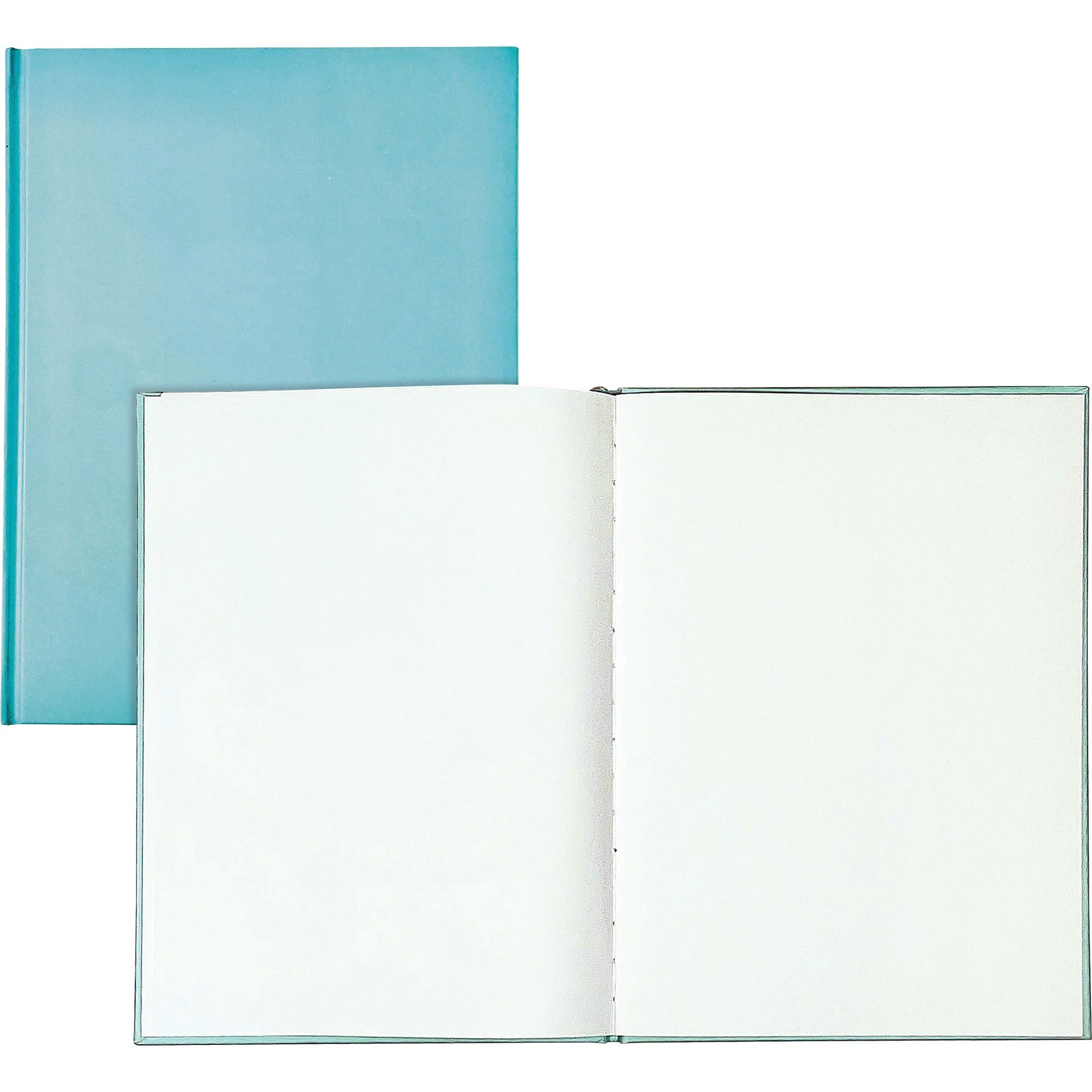 ashley-hardcover-blank-book-28-pages-letter-8-1-2-x-11-blue-cover-hard-cover-durable-1-each_ash10716 - 1