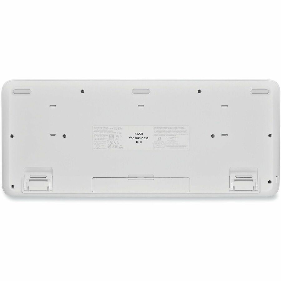 Signature MK650 Wireless Keyboard and Mouse Combo for Business, 2.4 GHz Frequency/32 ft Wireless Range, Off White