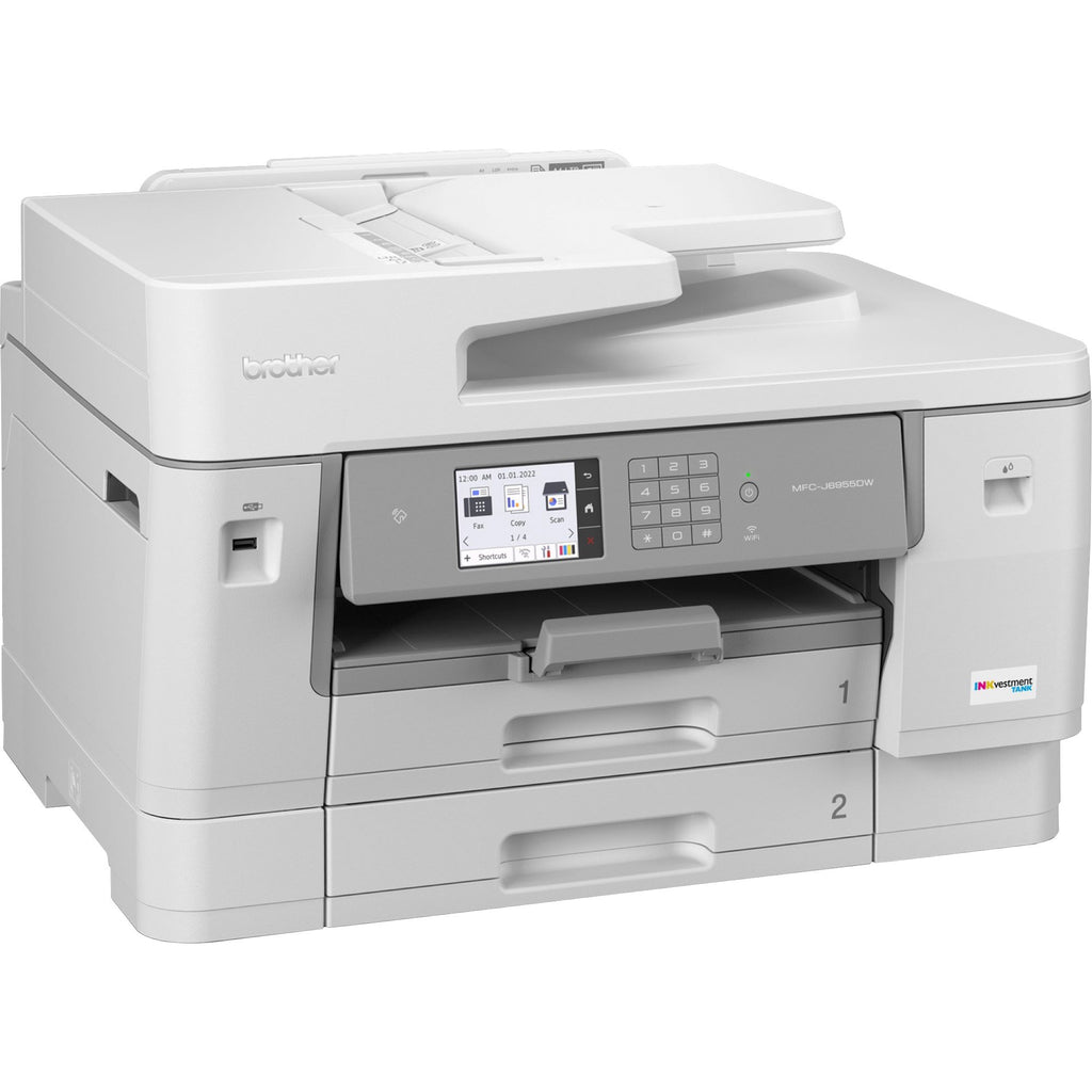 MFC-J6955DW INKvestment Tank All-in-One Color Inkjet Printer, Copy/Fax/Print/Scan