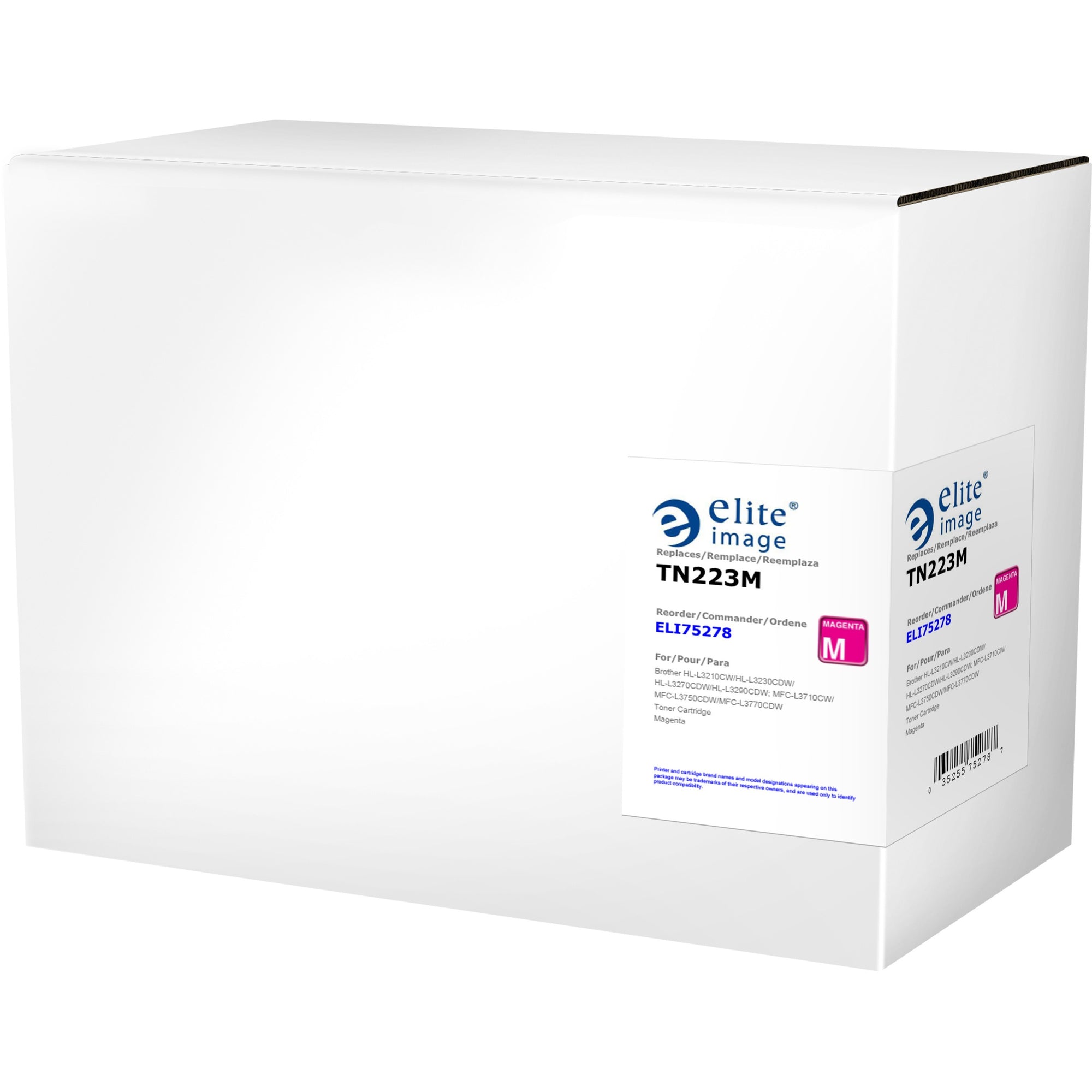 Elite Image Remanufactured Standard Yield Laser Toner Cartridge - Alternative for Brother TN223, TN227 - Magenta - 1 Each - 1300 Pages