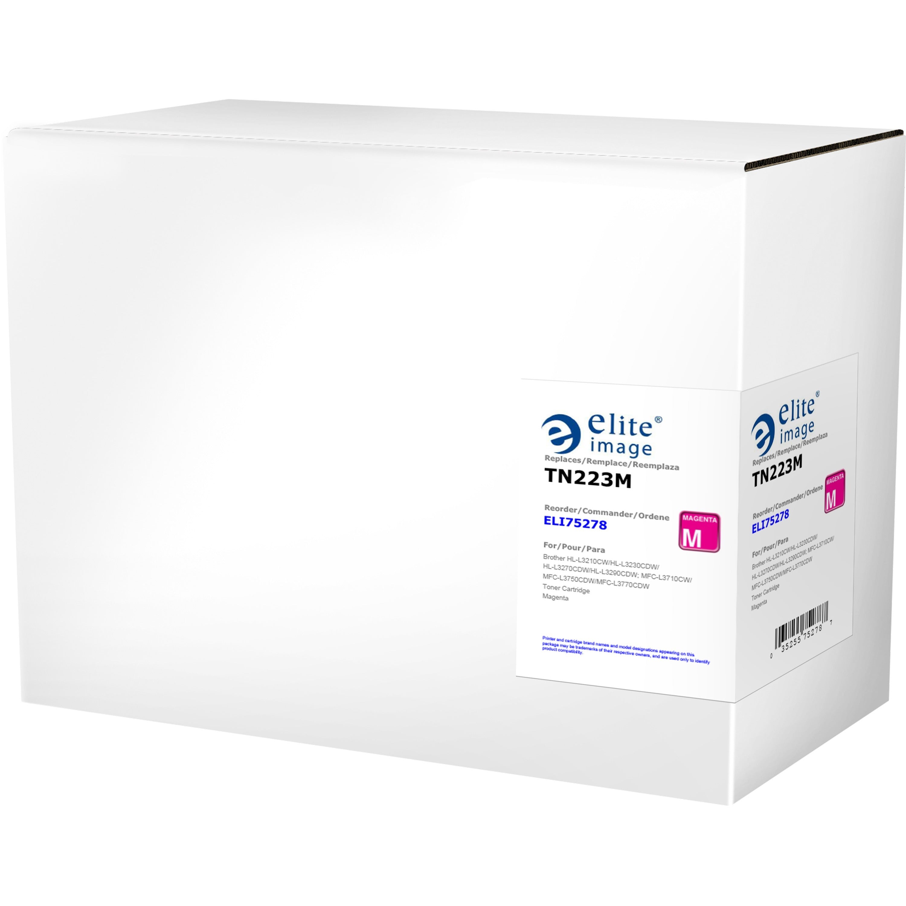 Elite Image Remanufactured Standard Yield Laser Toner Cartridge - Alternative for Brother TN223, TN227 - Magenta - 1 Each - 1300 Pages