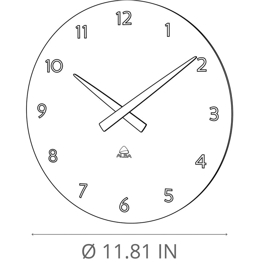 Alba Hormilena Wall Clock - Analog - Quartz