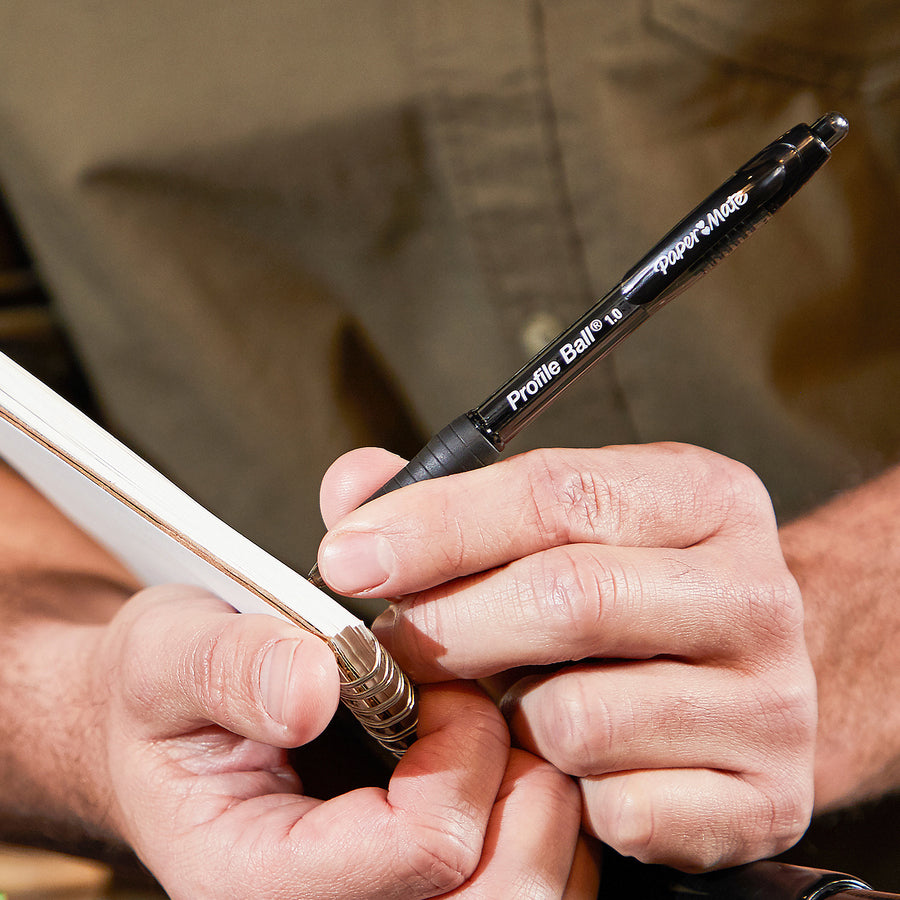 paper-mate-profile-retractable-ballpoint-pen-1-mm-pen-point-size-retractable-assorted-assorted-barrel-4-pack_pap2113557 - 3