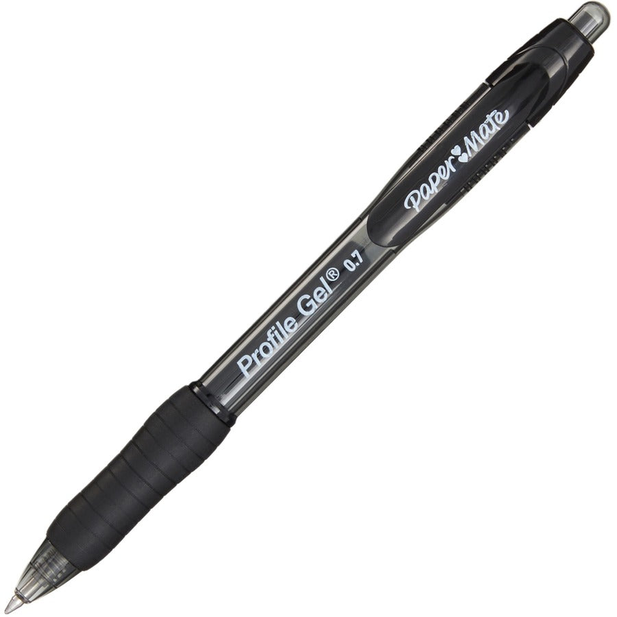 paper-mate-profile-retractable-gel-pens-medium-pen-point-07-mm-pen-point-size-retractable-black-gel-based-ink-2-pack_pap2096535 - 4