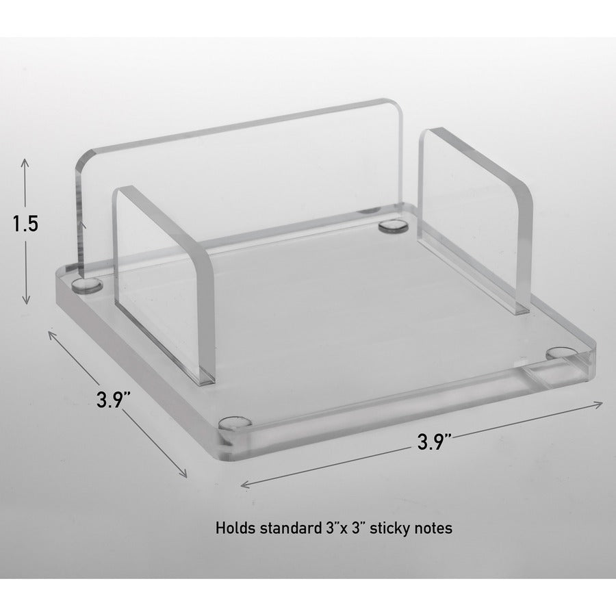 kantek-acrylic-note-pad-holder-support-3-x-3-media-15-x-39-x-39-x-acrylic-1-each-clear-non-skid-feet_ktkad105 - 3