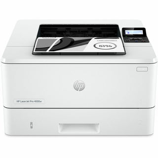 HP LaserJet Pro 4001 4001dn Desktop Laser Printer - Monochrome - 63 ppm Mono - 4800 x 600 dpi Print - Automatic Duplex Print - 350 Sheets Input - Ethernet - HP Smart App, Apple AirPrint, Mopria - 80000 Pages Duty Cycle - Plain Paper Print - Gigabit E