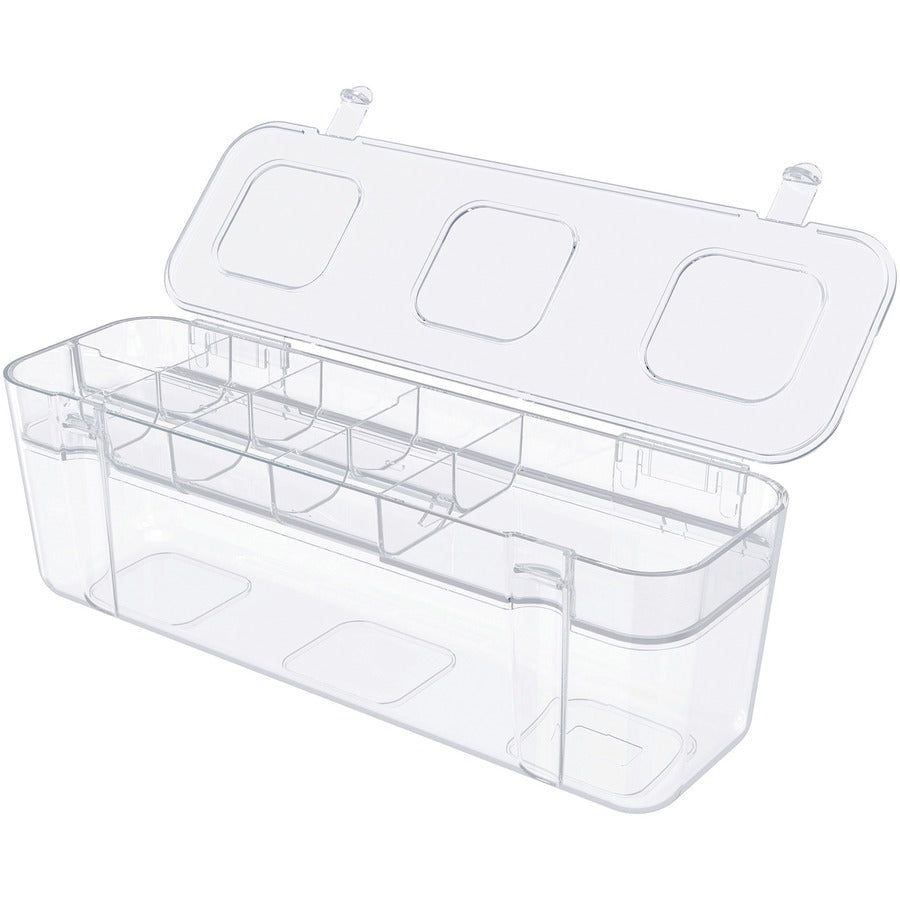 deflecto-caddy-storage-tray-9-compartments-13-height-x-131-width-x-38-depthdesktop-portable-stackable-clear-polystyrene-1-each_def29311cr - 6