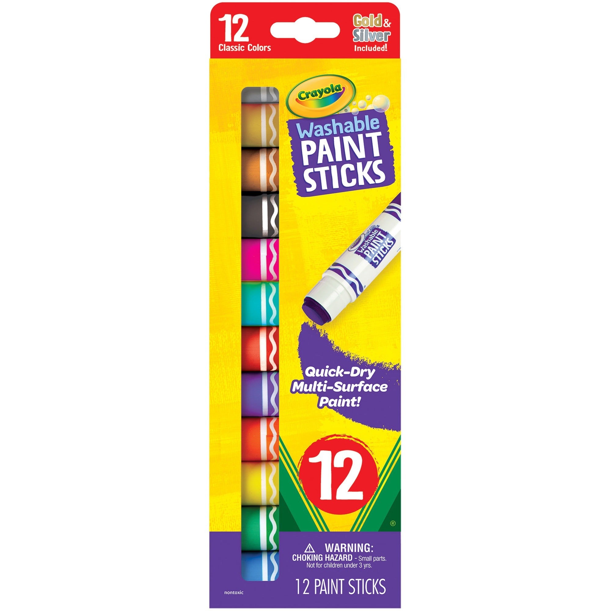 crayola-project-quick-dry-paint-sticks-stick-1-pack-multicolor_cyo546211 - 1