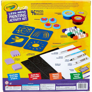 Crayola Less Mess Paint Set - Paint, Art - 1 Kit