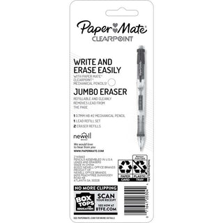 paper-mate-clearpoint-mechanical-pencils-07-mm-lead-diameter-black-barrel-1-pack_pap2164289 - 3