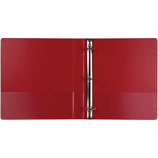 Durable D-Ring View Binders, 3 Rings, 1" Capacity, 11 x 8.5, Black/Blue/Green/Red, 4/Pack
