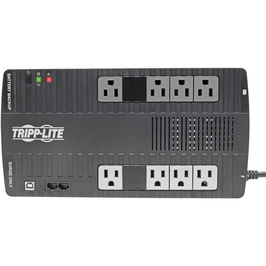 AVR Series Ultra-Compact Line-Interactive UPS, 8 Outlets, 550 VA, 420 J