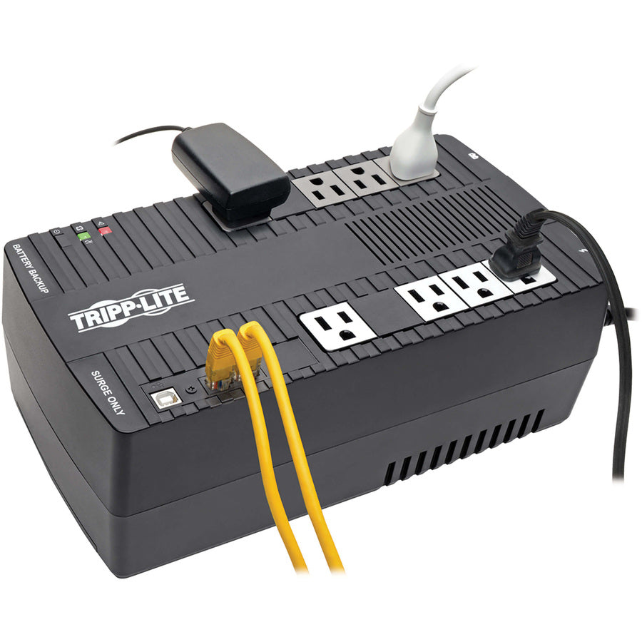 AVR Series Ultra-Compact Line-Interactive UPS, 8 Outlets, 550 VA, 420 J