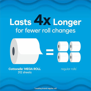cottonelle-ultra-clean-toilet-paper-1-ply-312-sheets-roll-white-fiber-flushable-clog-safe-sewer-safe-septic-safe-chemical-free-dye-free-thick-absorbent-fragrance-free-paraben-free-for-toilet-24-pack_kcc54161 - 4