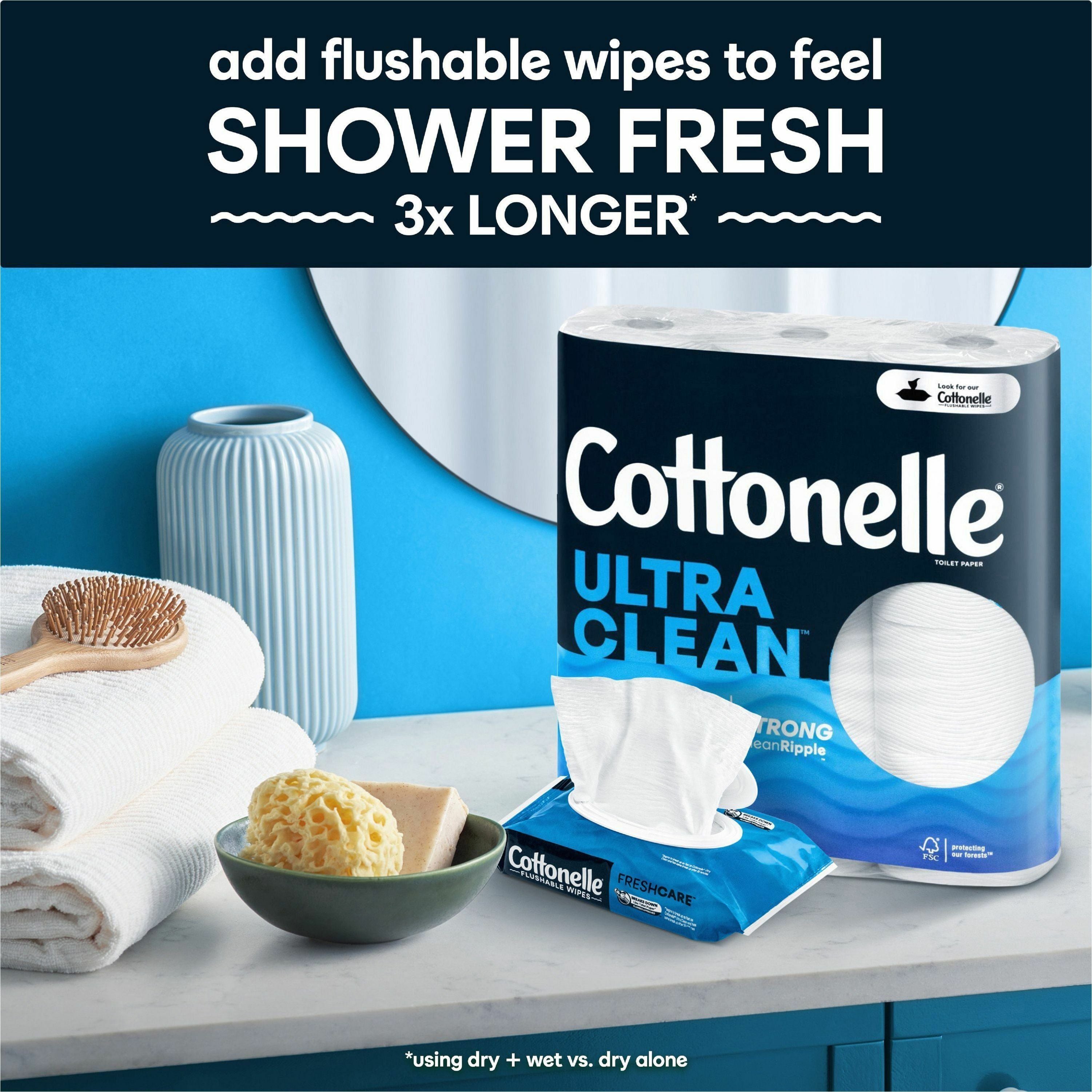 cottonelle-ultra-clean-toilet-paper-1-ply-312-sheets-roll-white-fiber-flushable-clog-safe-sewer-safe-septic-safe-chemical-free-dye-free-thick-absorbent-fragrance-free-paraben-free-for-toilet-2-carton_kcc54161ct - 3