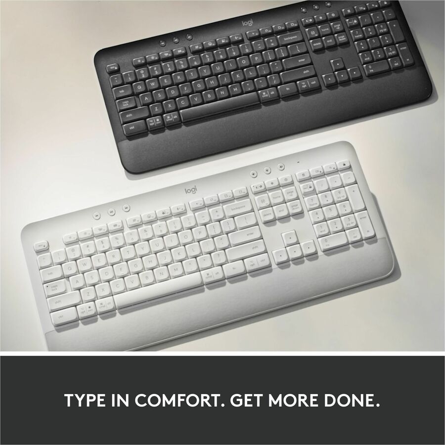 Signature K650 Wireless Comfort Keyboard, Graphite