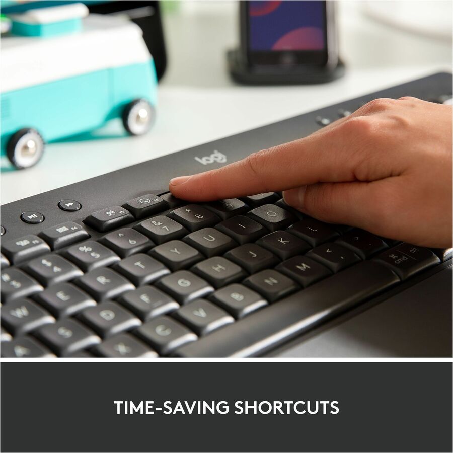 Signature K650 Wireless Comfort Keyboard, Graphite