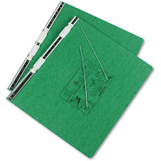 PRESSTEX Covers with Storage Hooks, 2 Posts, 6" Capacity, 14.88 x 11, Dark Green