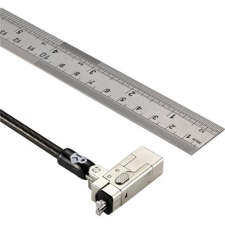 Kensington Slim NanoSaver 2.0 Keyed Laptop Lock - Keyed Lock - Carbon Steel - 5.91 ft - For Notebook