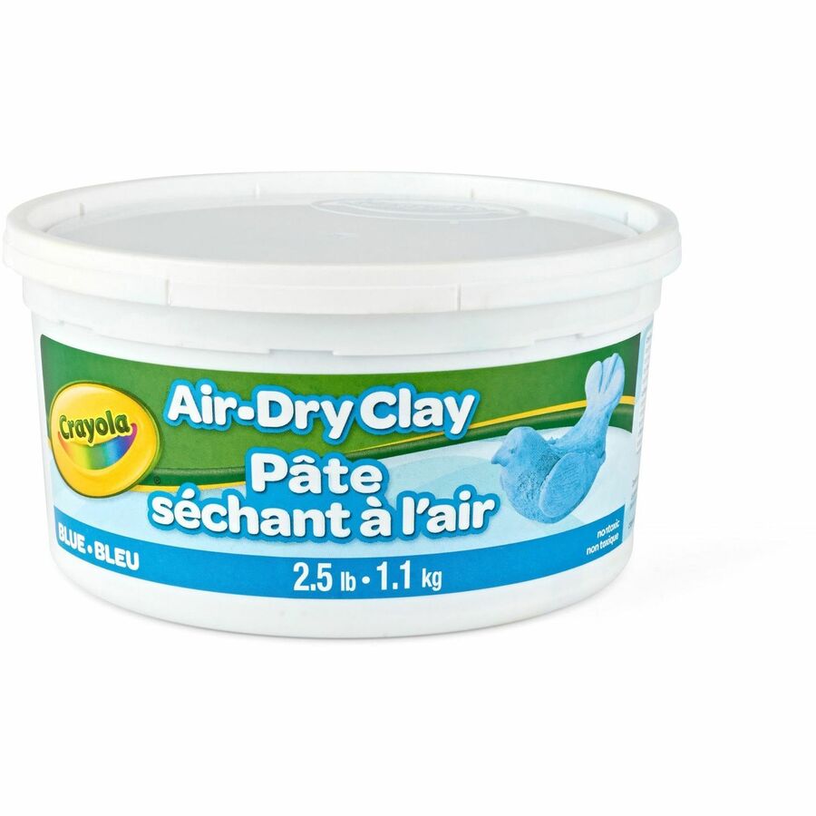 Crayola Air-Dry Clay - Art, Classroom, Art Room - 1 Each - Blue