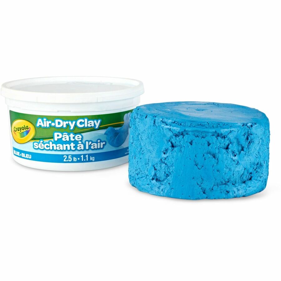 Crayola Air-Dry Clay - Art, Classroom, Art Room - 1 Each - Blue