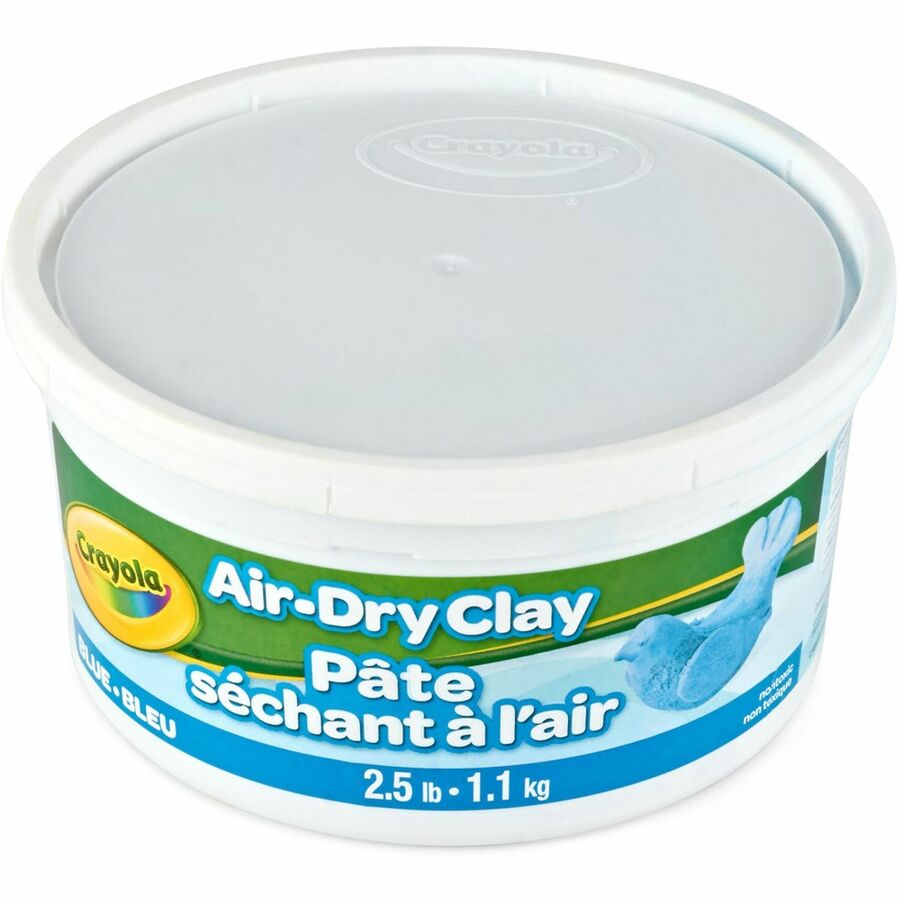 Crayola Air-Dry Clay - Art, Classroom, Art Room - 1 Each - Blue