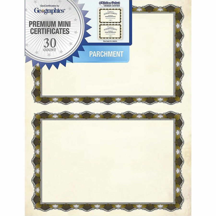 geographics-certificate-holder-15-sheet-capacity-assorted-30-pack_geo48767 - 2