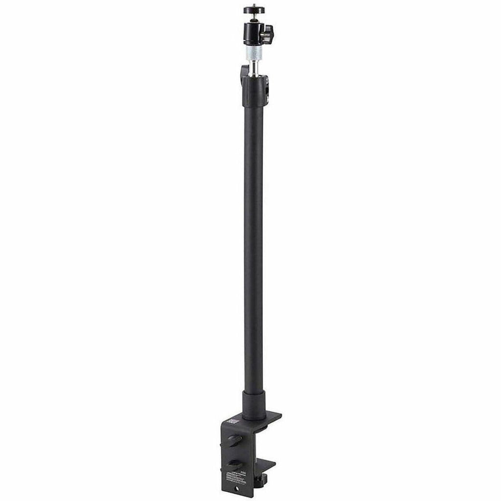 Kensington A1000 Clamp Mount for Microphone, Webcam, Lighting System, Telescope, Boom Arm - Black - Height Adjustable - 1 Each