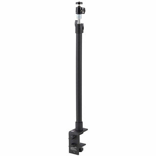 Kensington A1000 Clamp Mount for Microphone, Webcam, Lighting System, Telescope, Boom Arm - Black - Height Adjustable - 1 Each