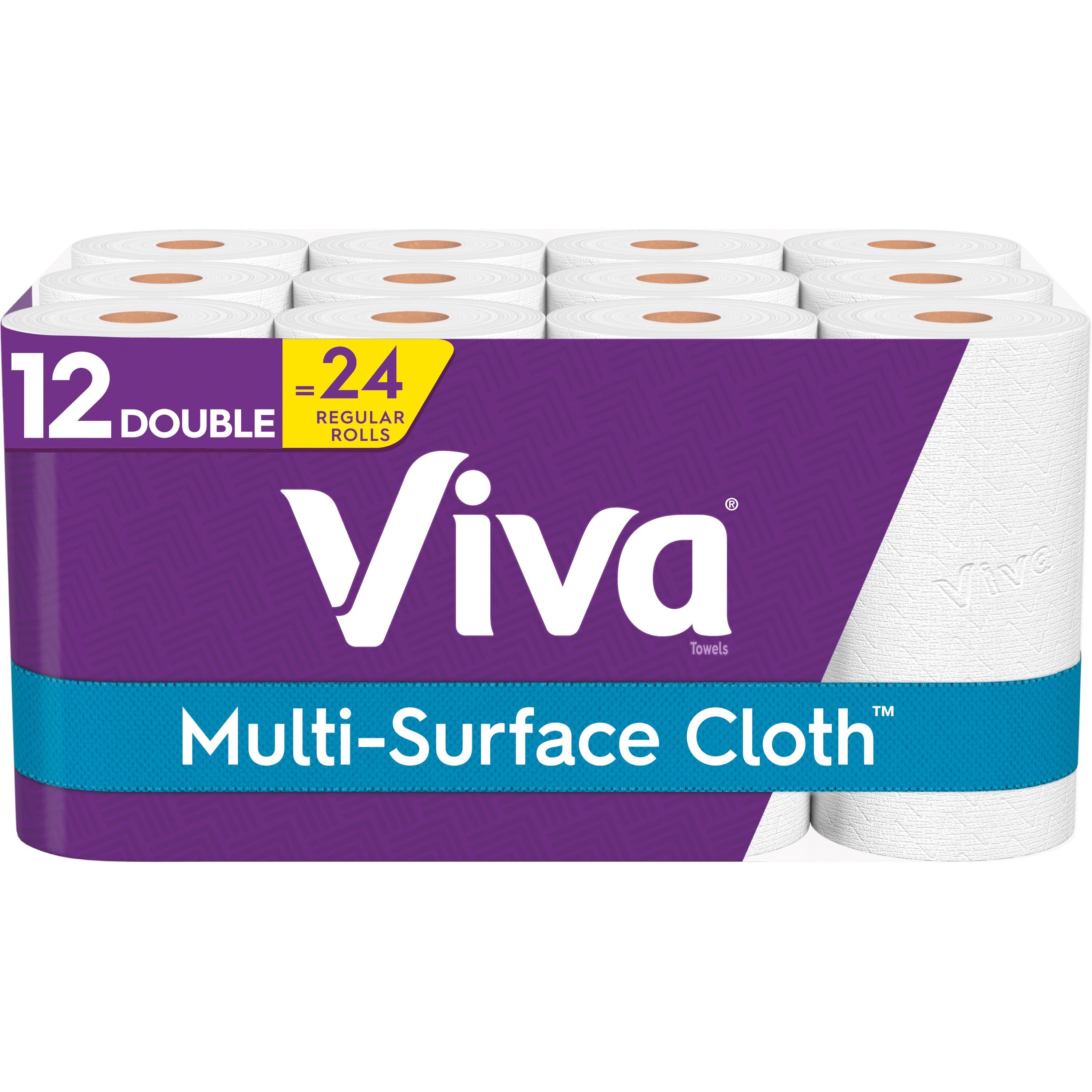 viva-multi-surface-cloth-towels-2-ply-white-perforated-absorbent-cleaning-durable-strong-versatile-for-multi-surface-12-pack_kcc54518 - 2
