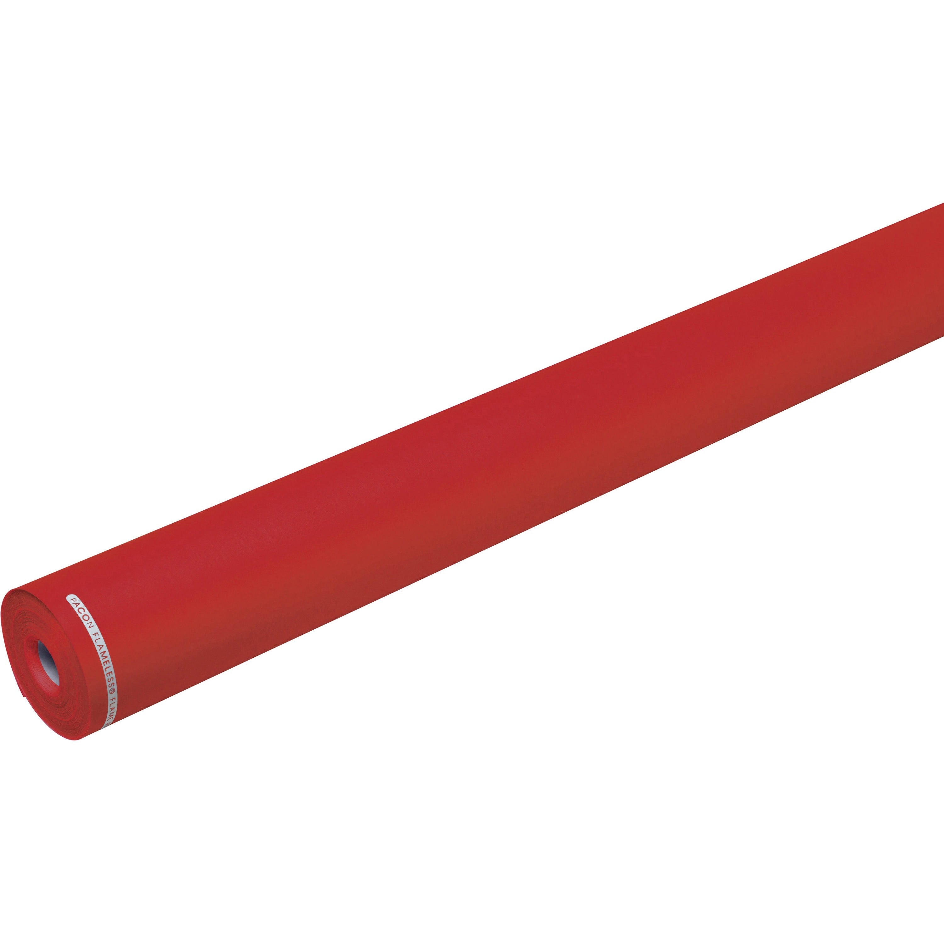 flameless-flame-retardant-paper-classroom-office-mural-banner-bulletin-board-48width-x-100-ftlength-1-roll-cherry-red_pacp0052071 - 1