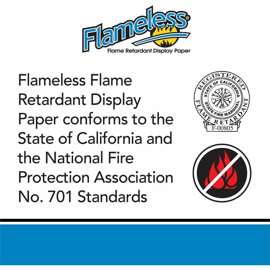flameless-flame-retardant-paper-classroom-office-mural-banner-bulletin-board-48width-x-100-ftlength-1-roll-sapphire-blue_pacp0052251 - 4