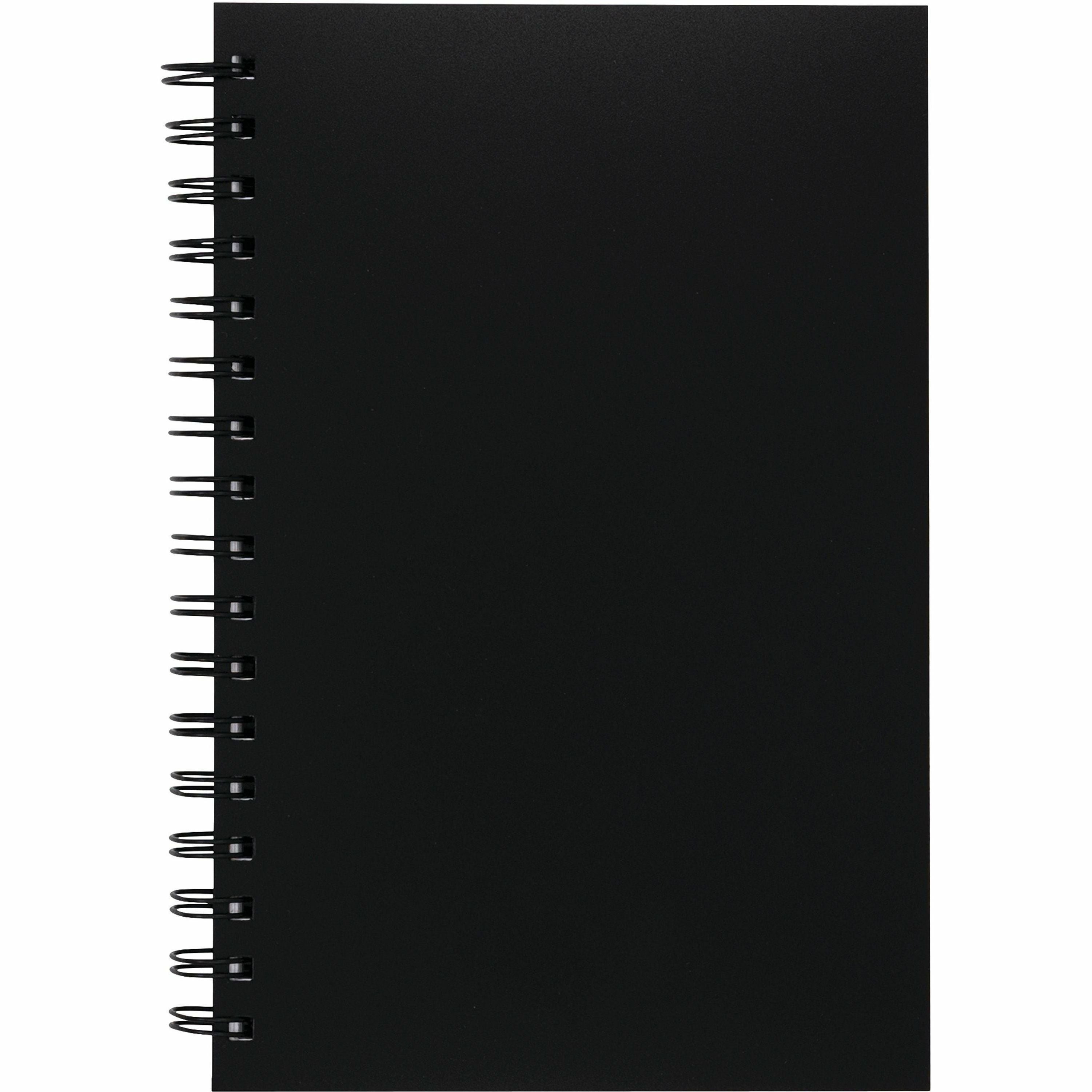 ucreate-poly-cover-sketch-book-75-sheets-spiral-70-lb-basis-weight-9-x-6-blackpolyurethane-cover-heavyweight-acid-free-paper-durable-cover-perforated-1-each_pacpcar37089 - 2