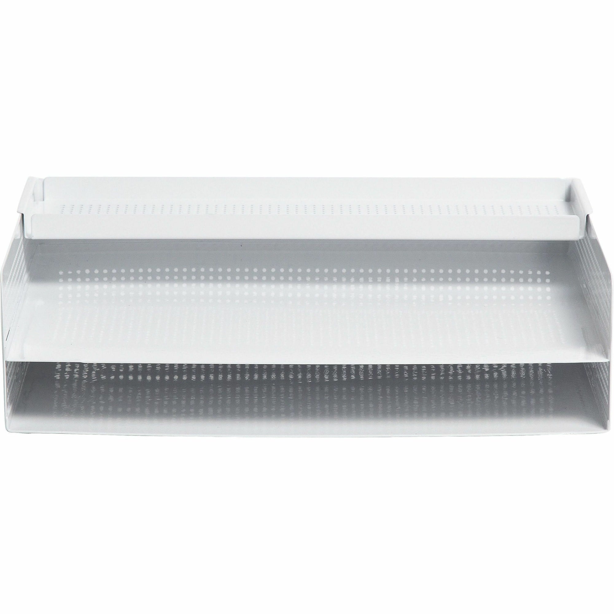 u-brands-perforated-paper-tray-durable-white-metal-1-each_ubr5718u0106 - 2