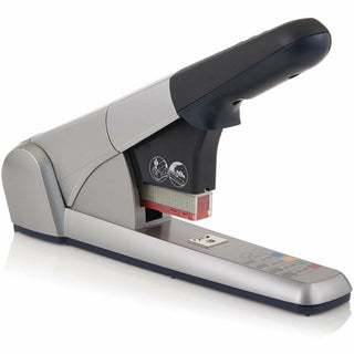 Heavy-Duty Cartridge Stapler, 80-Sheet Capacity, Silver